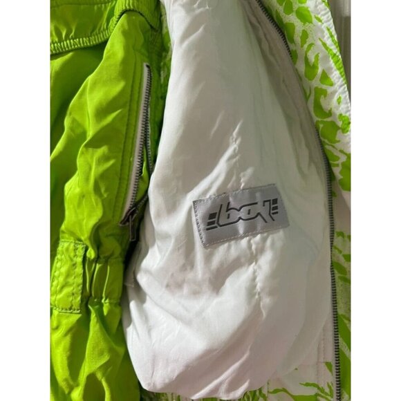 Vintage Girl Warm Snowsuit Ski Jacket Pants Set Windproof Green 140 M A000089 - Picture 10 of 15